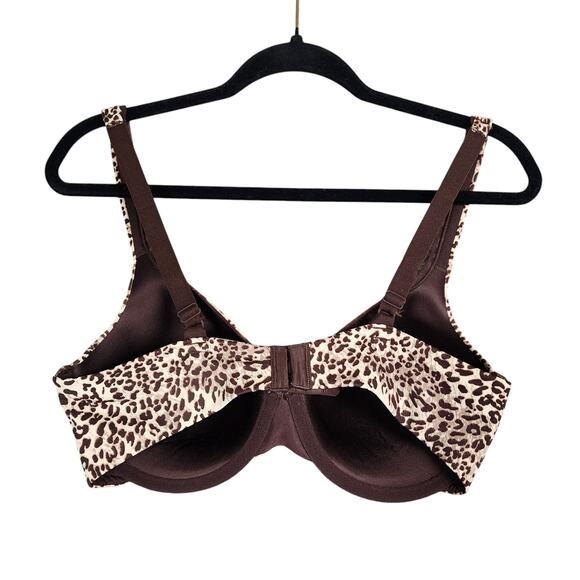 Vanity Fair Womens Flattering Lift Underwire Bra Size 36D Leopard Print 75260 - Picture 5 of 7